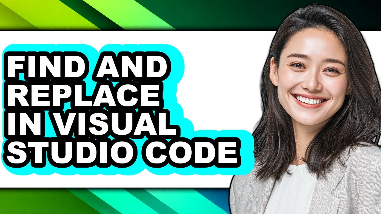 How to Find and Replace in Visual Studio Code (only Way) - YouTube