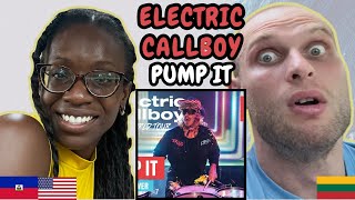 REACTION TO Electric Callboy - PUMP IT (LIVE in Denver, CO) | FIRST TIME HEARING PUMP IT