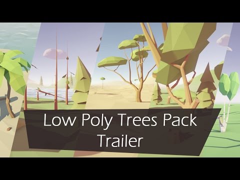 Low Poly Trees Pack Trailer Now Available On Unity Asset Store Youtube - low poly forest asset pack roblox