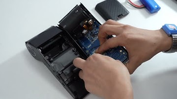 GOODCOM Android Printer POS Terminals GT90 Camera installation process