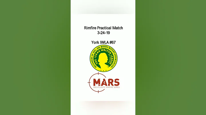 York Rimfire Precision Match 3/24/19