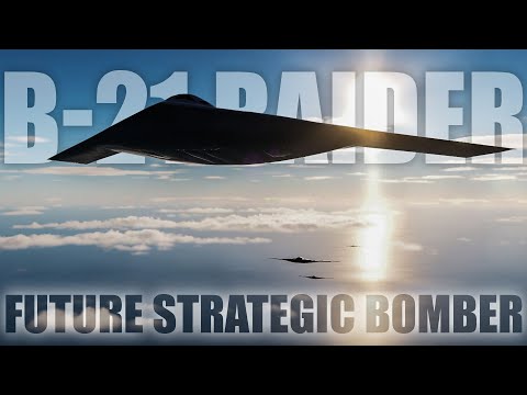 B-21 Raider vs B-2 Spirit  Military Comparison 2022 