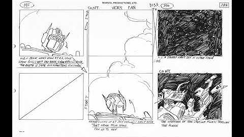 Transformers - The Ultimate Doom, Part 3 storyboards
