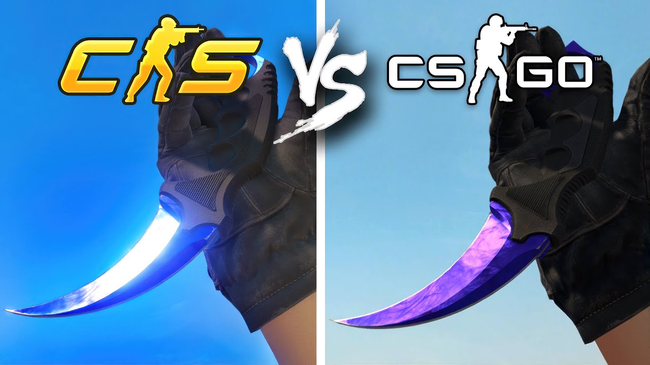 All Karambit Knife Skins - CS2 vs CSGO 