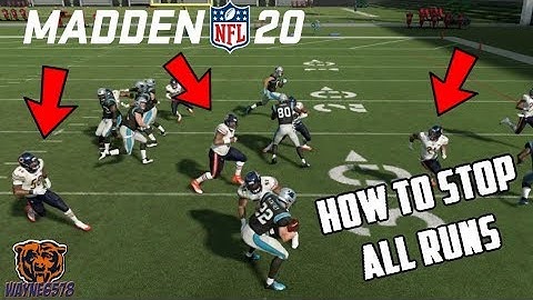 BEST RUN DEFENSE MADDEN 20 - HOW TO STOP ALL RUNS IN MADDEN 20 - STOP THE RUN WITH 3-4 DEFENSE!