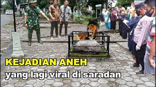 KEJADIAN ANEH VIRAL DI SARADAN MADIUN SEKARANG SUDAH DI AMANKAN PEMERINTAH