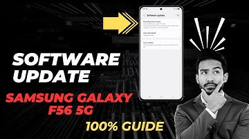 How To Software Update On Samsung Galaxy F56 5G | Step-by-Step Guide 2025 for Smooth Performance!