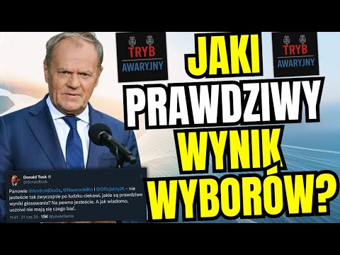 Wybory sfałszowane, czy nie? OSTRE słowa Tuska! #TrybAwaryjny #3 Łuksza&Scofield