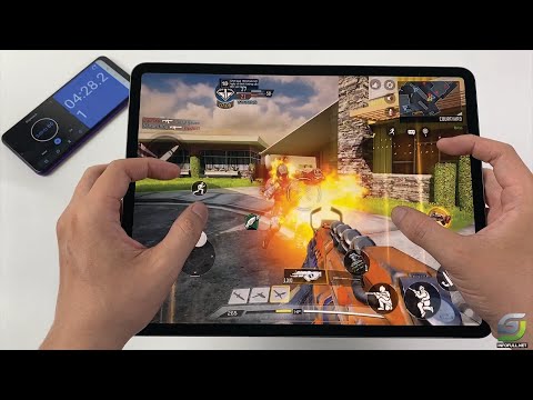iPad Pro 2020 12 9 inch test game Call of Duty Mobile