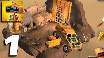 Tiny Robots Recharged - Gameplay Part 1 Levels 1-4 (Android,iOS)