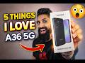 Samsung Galaxy A36 5G - 5 Things I LOVE (This Shocked Me…)
