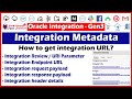 18. How to get integration meta data | How to find integration endpoint | Review parameter | Payload