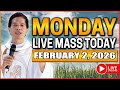MONDAY FILIPINO LIVE MASS TODAY II FEBRUARY 2, 2026 II FR. FIDEL ROURA