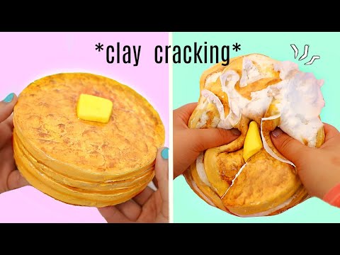 20 Clay Cracking ASMR Slime DIYs! How to Make Viral Clay Cracking