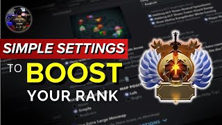 INSTANTLY Improve in Dota 2 with these SIMPLE SETTINGS!