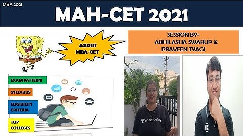 JODI NO. 1 FOR MAH-CET 2021 | PRAVEEN TYAGI | ABHILASHA SWARUP