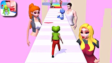 FrogPrince Rush🐸👸👰‍♀️ Gameplay Walkthrough Part - 01 (iOS,Android) All levels