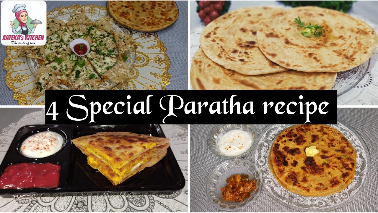 Special Combo paratha recipe | Indian flat bread | Paratha recipe ...