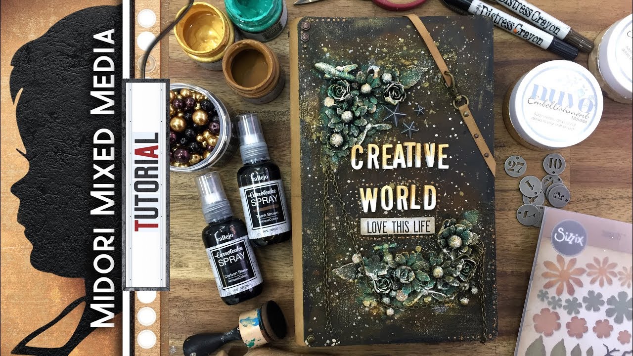 Álbum Midori traveler's notebook Mixed Media