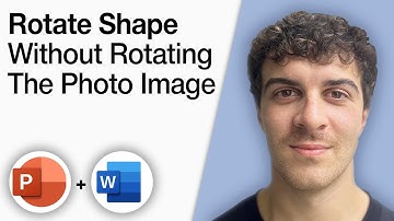 How To Rotate the Shape Without Rotating the Photo Image in Powerpoint & Word [2025 Full Guide]