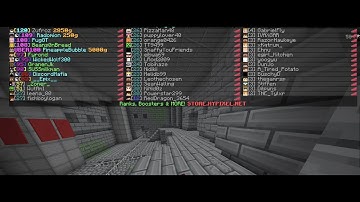 Hypixel Pit Messing arround in a full botting lobby