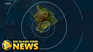 Strong Earthquake Shakes Hawaiʻi Island by Big Island Video News 41,652 views 3 months ago 1 minute, 28 seconds
