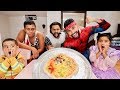 EPIC PIZZA CHALLENGE WITH MY FAMILY!!!