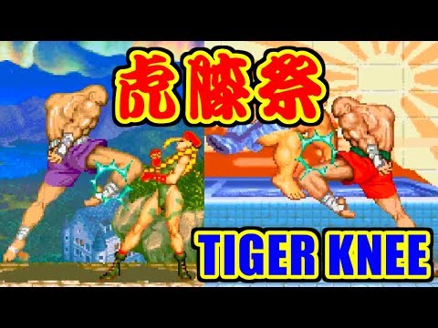 佐賀人 虎膝祭(SAGAT TIGER KNEE) - SUPER STREET FIGHTER II for SS/PS