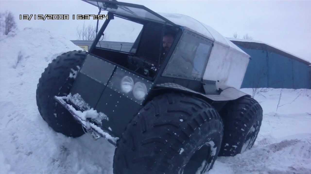Трансмиссия вездехода чебуратор