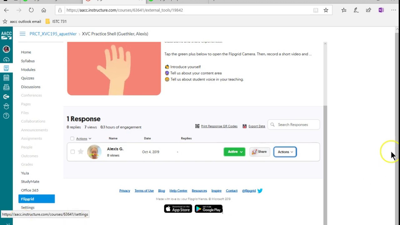 Flipgrid tools for Instructors - YouTube