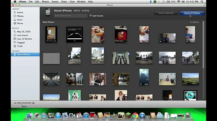 how to put photos from iPhone to Mac