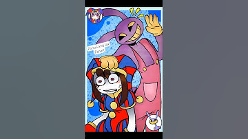 Pomni and Jax #tadc #pomni #jax #funnybunny #tadcfanart #music #speedpaint #tintingoober #idk #art