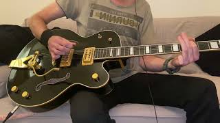 American Horse The Cult Live Guitar Cover Demo Billy Duffy Ian Astbury Gretsch Falcon  Boss Gt-6