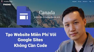 Hướng Dẫn Tạo Website Miễn Phí Với Google Sites Không Cần Code