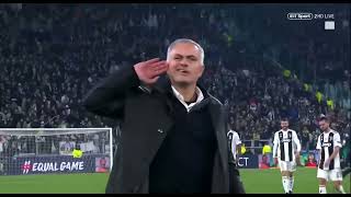 Jose Mourinho cups his ear meme