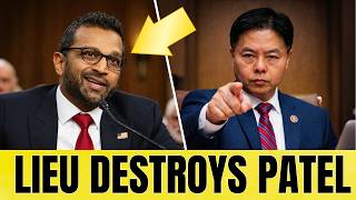 Shocking: Ted Lieu Finishes Kash Patel in 5 Minutes