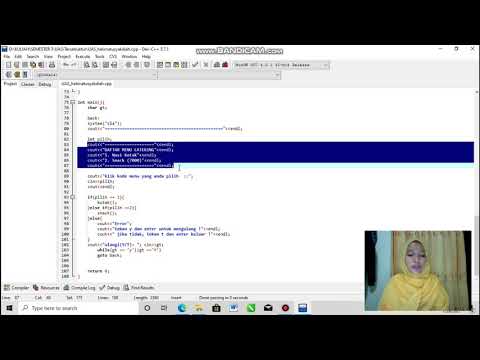 Program c++ seleksi,perulangan,fungsi,array