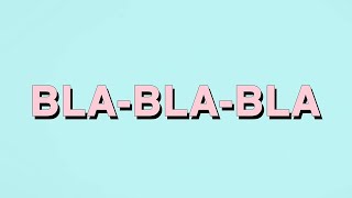 Video thumbnail of "Julien Doré - Bla-bla-bla Feat. Caballero & JeanJass (Lyrics Video)"