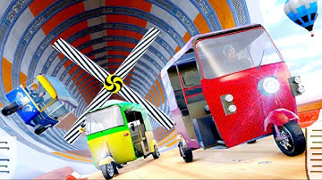 Tuk Tuk Rickshaw 3D Stunt : Auto Stunt Games 2021 Android