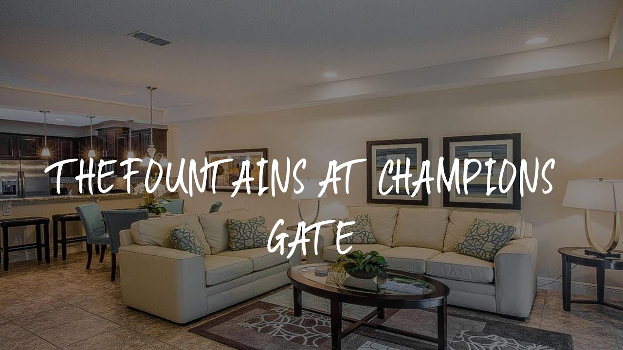 The Fountains at Champions Gate Review Kissimmee , United States of