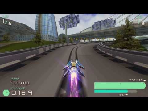 Wipeout Pulse - 1080p, FXAA on PPSSPP 0.9.6 - PSP emulator for Windows.