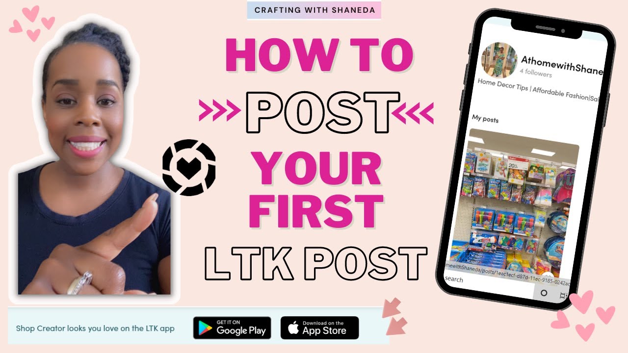 How to Post your First Post on LTK Creator App-LTK POST