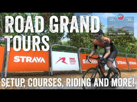 Video: Zwift naar het zwaard: Road Grand Tours neemt de wereld van virtueel fietsen over
