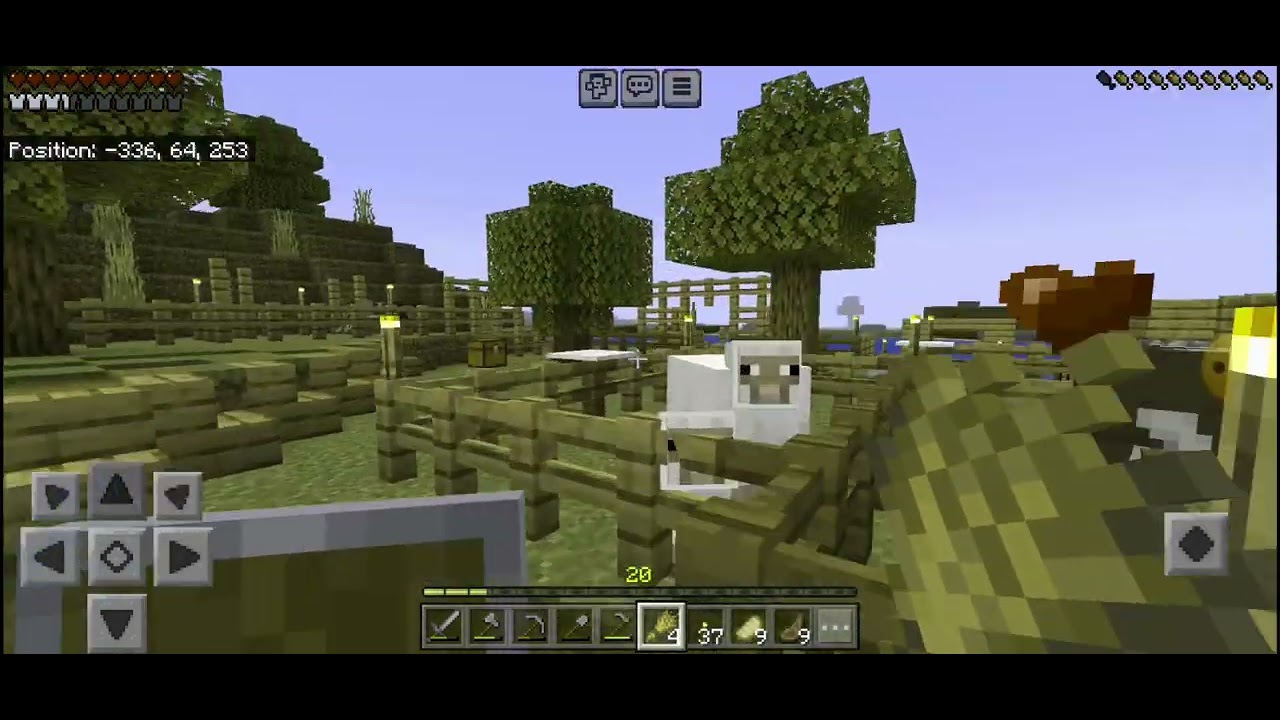 playing minecraft pocket edition survival mode part 10 - YouTube