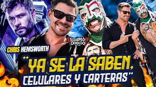 Chris Hemsworth & Escorpión #AlVolante THOR se volvió asaltante! Frases mexas para robar.