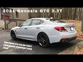 2021 Genesis G70 3.3T...Impressive value that combines comfort and fun!