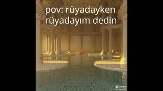 pov: rüyadayken rüyadayım dedin.... Resimi