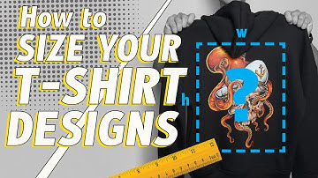 How to Size Your T-Shirt Designs For DTF Transfers