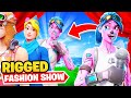 I SECRETLY Won MY OWN Fashion Show... (rigged)