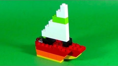 How To Build Lego SAILING YACHT - 4630 LEGO® Build & Play Box Building Instructions